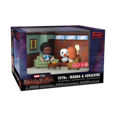 Funko POP! Mini Moments Marvel WandaVision 1970s | Wanda & Geraldine 70's POP