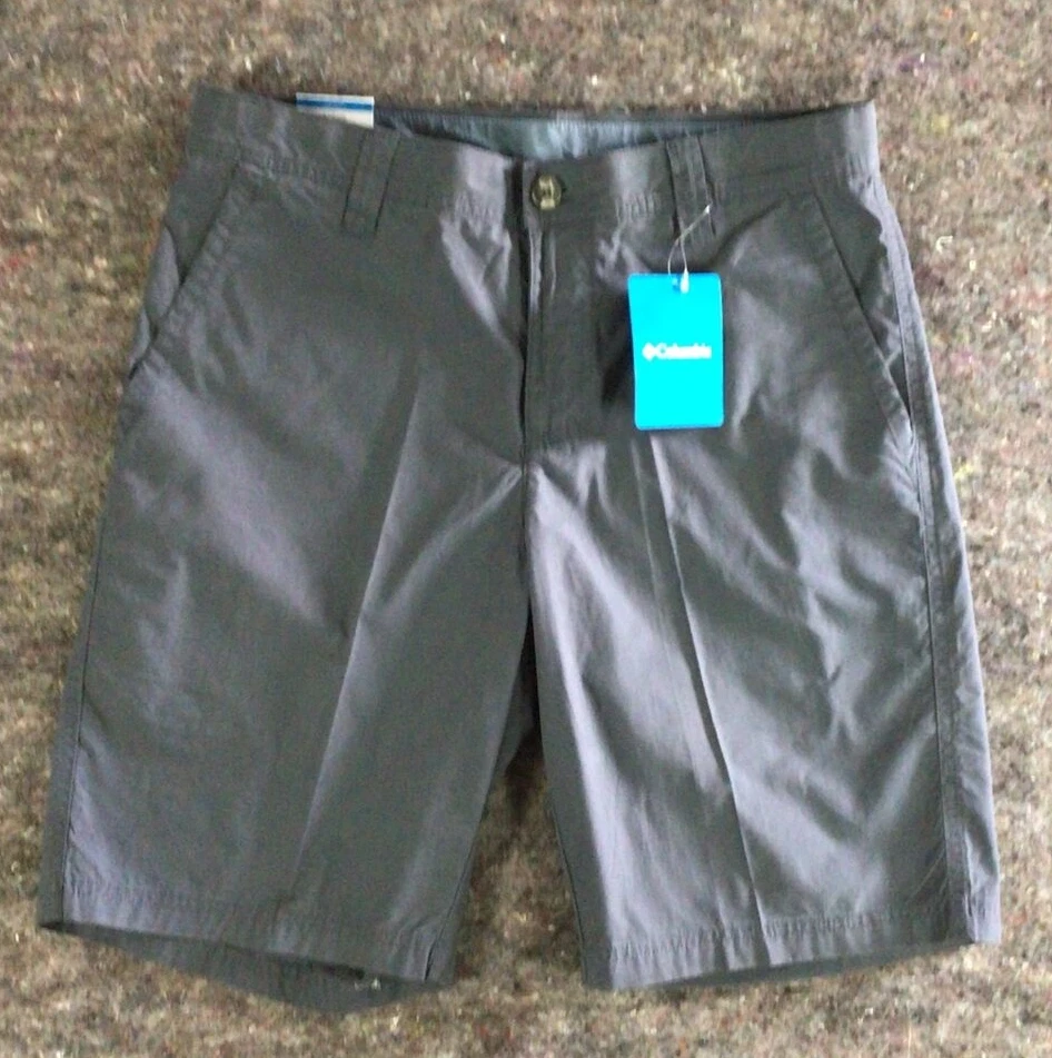 Men's Size 30 Chino Columbia Grey Cotton Walking Shorts
