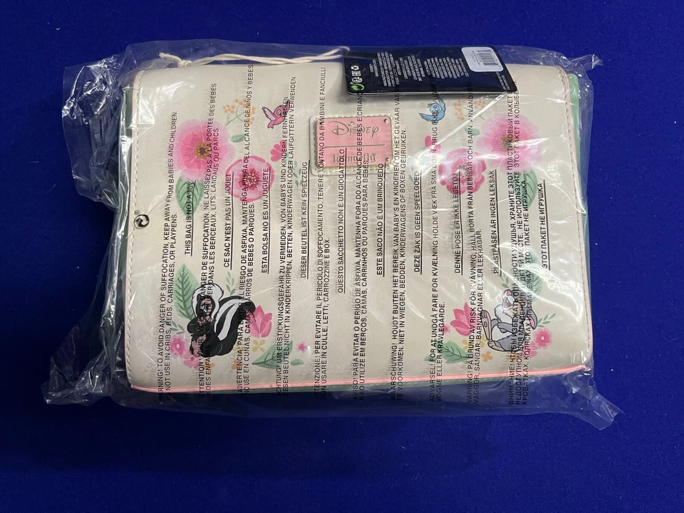 Loungefly Disney Bambi Springtime Gingham Crossbody New - Image 3 of 4