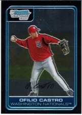 Ofilio Castro 2006 Bowman Chrome Prospects