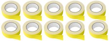 10 Rolls Rockville Pro Audio/Stage Wire ROCK GAFF Yellow Gaffers Tape 2"x100 Ft