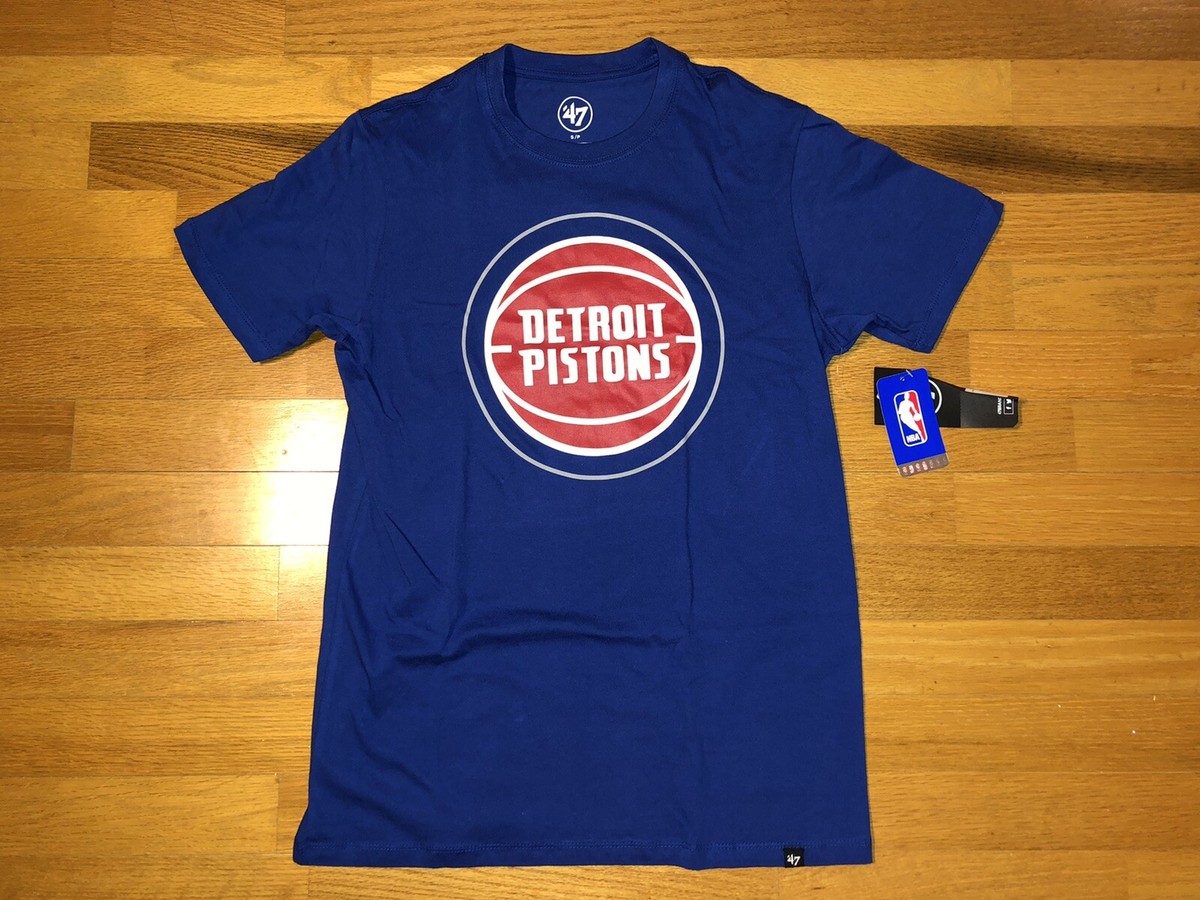 New S 47 Brand Detroit Pistons Bad Boys 80s Logo NBA