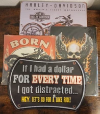 Motorcycle Sign Man Cave Signs Motorcycle Metal Signs Harley Skull