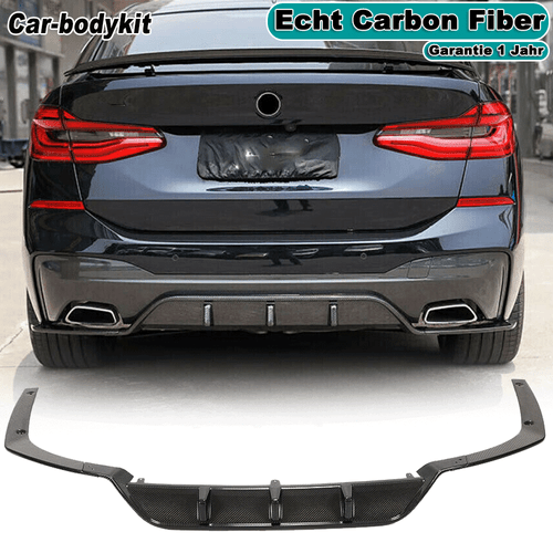 Diffusore posteriore in carbonio attacco posteriore adatto per BMW Serie 6 GT G32 pacchetto M 2017-20 - Foto 2 di 15