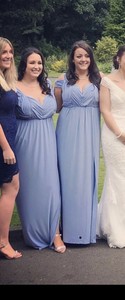 cornflower bridesmaid dresses