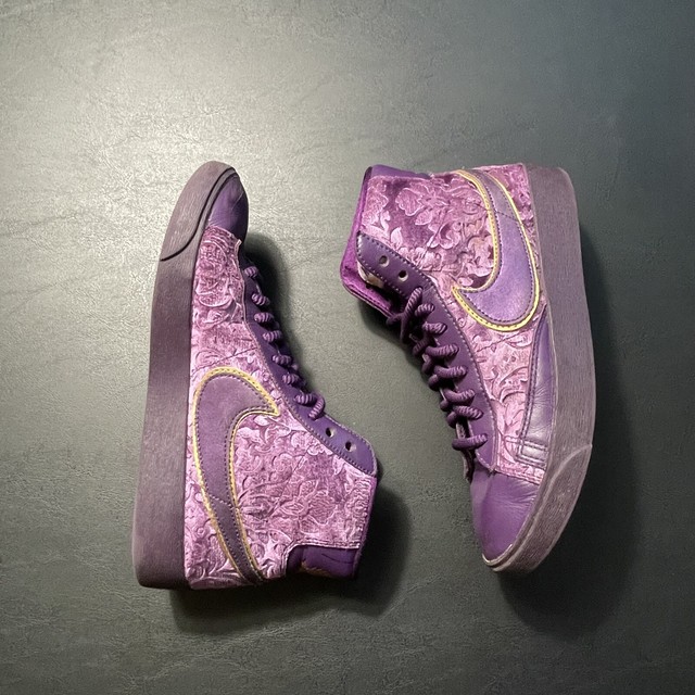 Size 6 - Nike Blazer Mid Night Purple for sale online | eBay