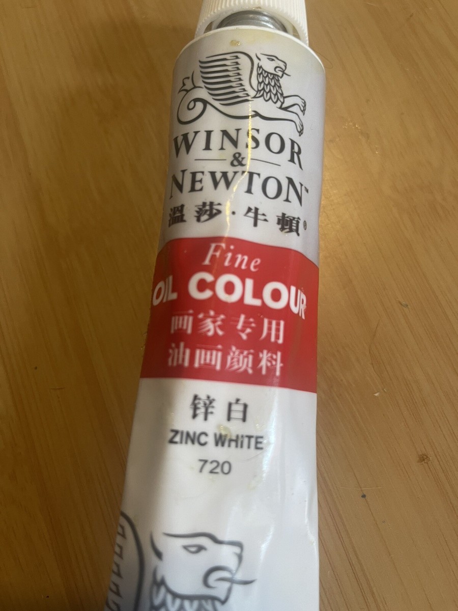 winsor newton Oil Color Zinc White 720 Used Once