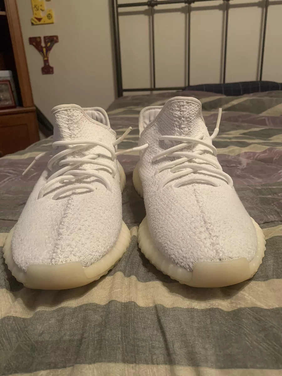 9.5 - adidas Yeezy 350 V2 Cream White 889773433976 | eBay