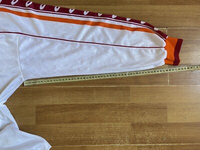 ROMA 1995 1997 AWAY SHIRT JERSEY LONG SLEEVE ASICS sz XL MEN WHITE