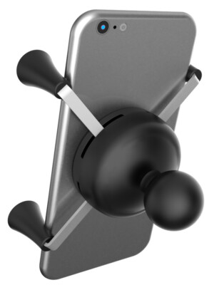 RAM Mount RAM-HOL-UN7BU X-Grip Cell Phone GPS Holder with Built-in 1'' Ball