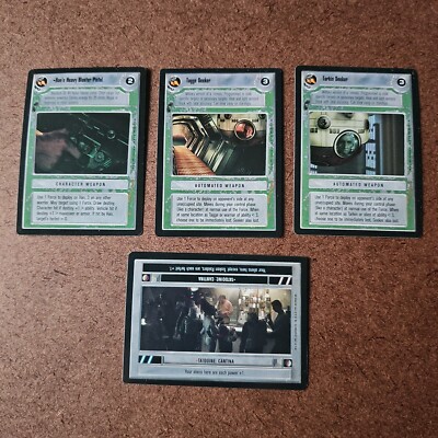4 RARE cards | Star Wars CCG | Decipher | BB Limited Premiere | eBay 4 RARE cards | Star Wars CCG | Decipher | BB Limited Premiere | eBay