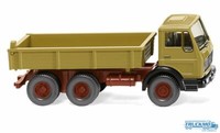 Wiking Mercedes Benz Ng Flachpritschenkipper Currygelb 042406