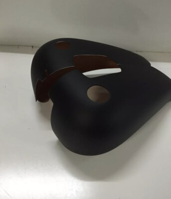 Harley Davidson マットブラックタンクカバー Motorcycle Black Side