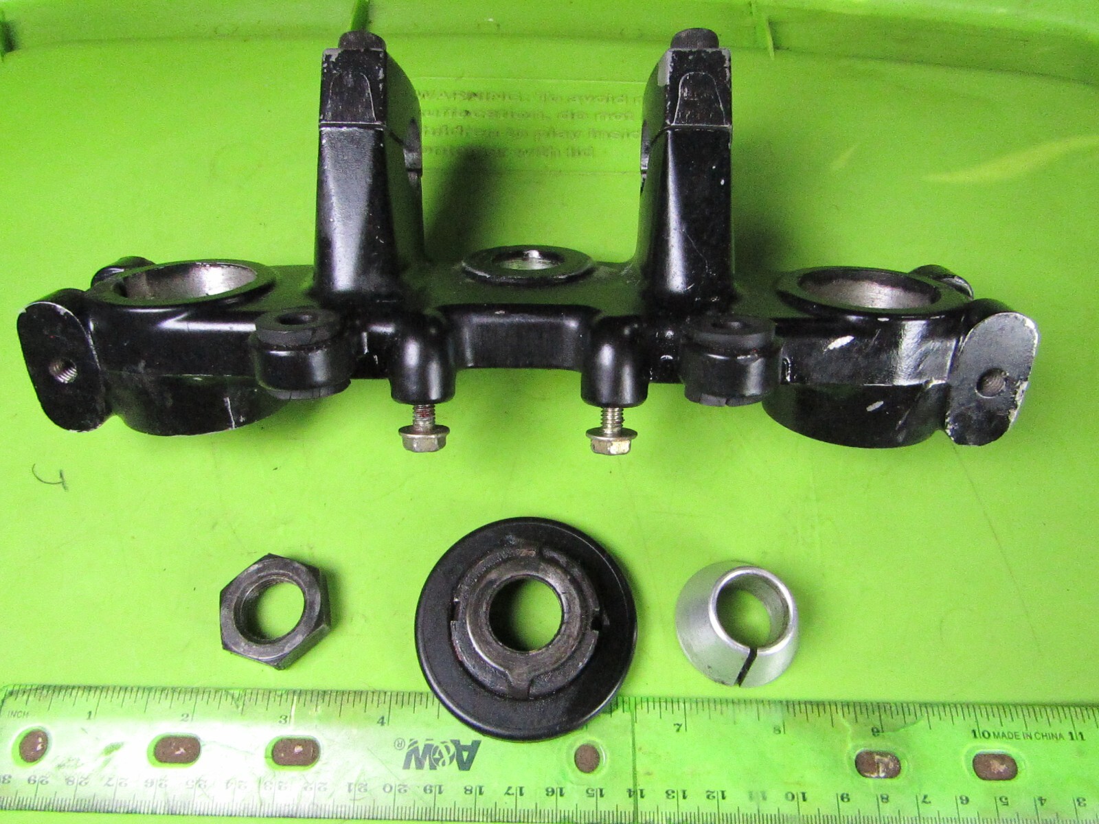 19852005 Kawasaki KLR600 KLR 250 Triple Tree Top Brace w/ Handlebar Clamps eBay