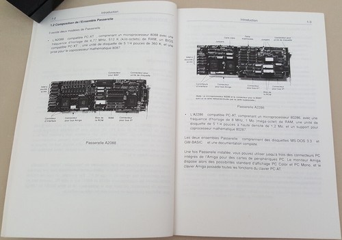 A2088/A2286 Bridgeboard "FRENCH" Manual for Commodore Amiga 2088 2286 8088 80286 - Afbeelding 6 van 12