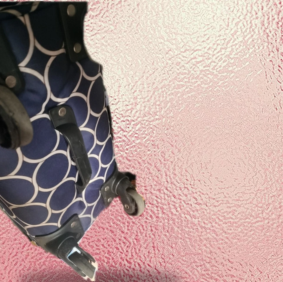 Equipaje con ruedas Roadster/Jenni Chan (diseño azul real 🔵) mango pop duradero  Foto 2 de 4