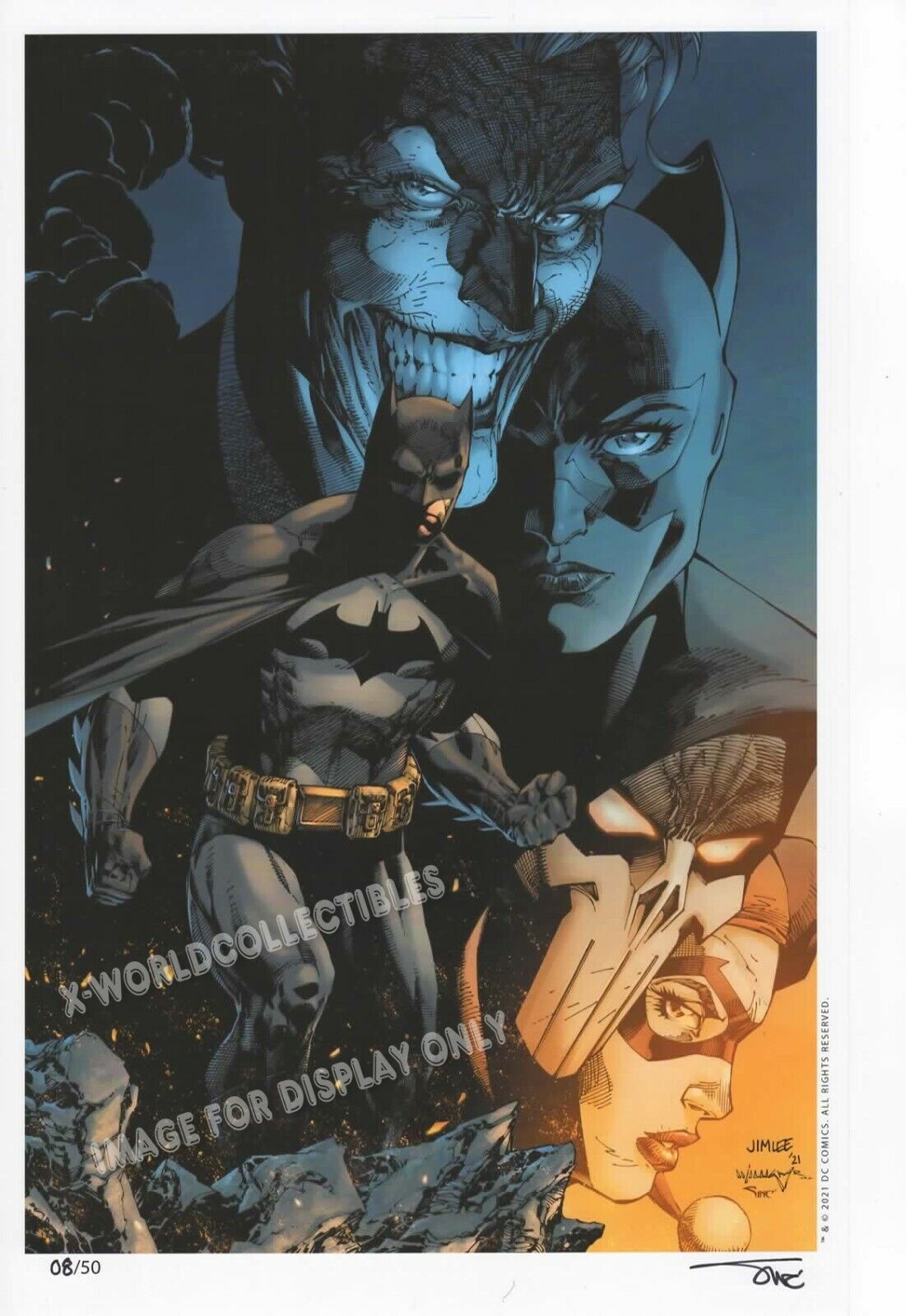 Batman Rogues Gallery 11x17 Fine Art Print 