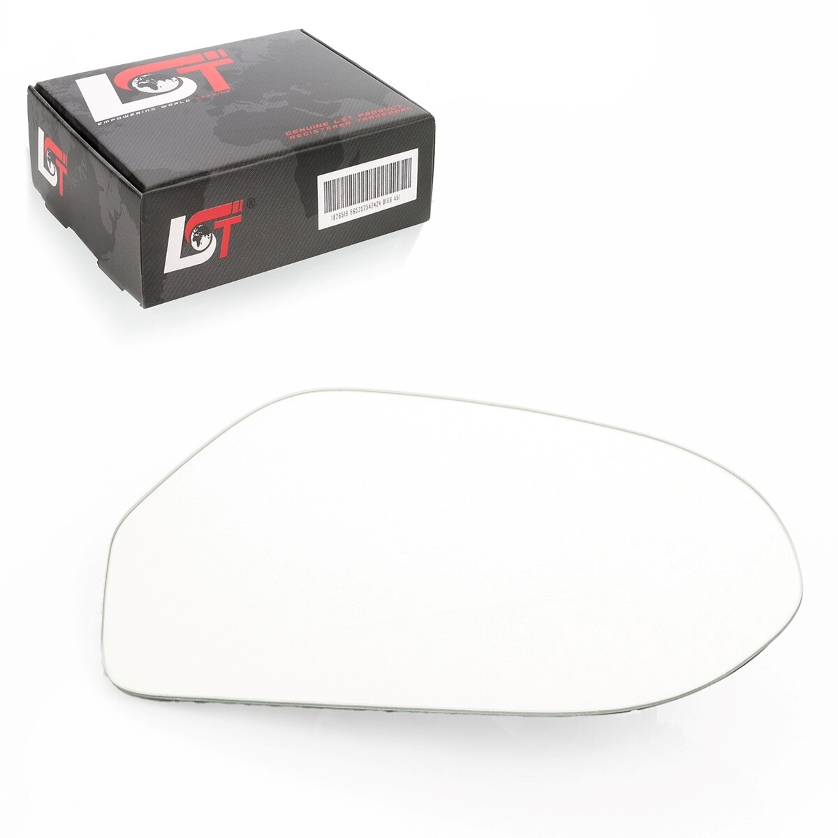 Convex Right Side Mirror Glass Adhesive for Audi A6 4G C7 2010-2018