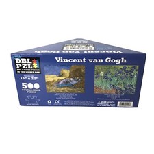 XTRM DBL PZLVincent van Gogh Double-Sided Puzzle 500 Piece The Siesta Irises