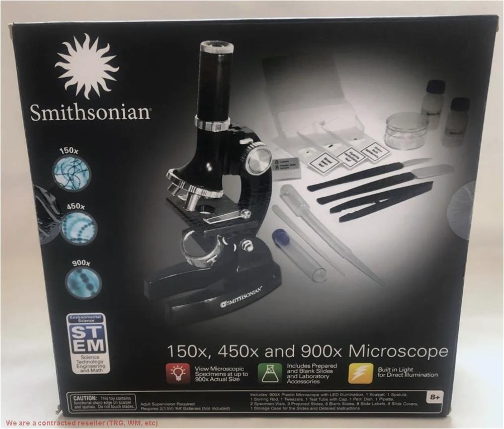 Комплект микроскопов Smithsonian 150X 450X 900X 3790₽