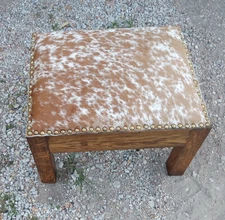 Solid Oak Mission Footstool / Stool  (FS8)