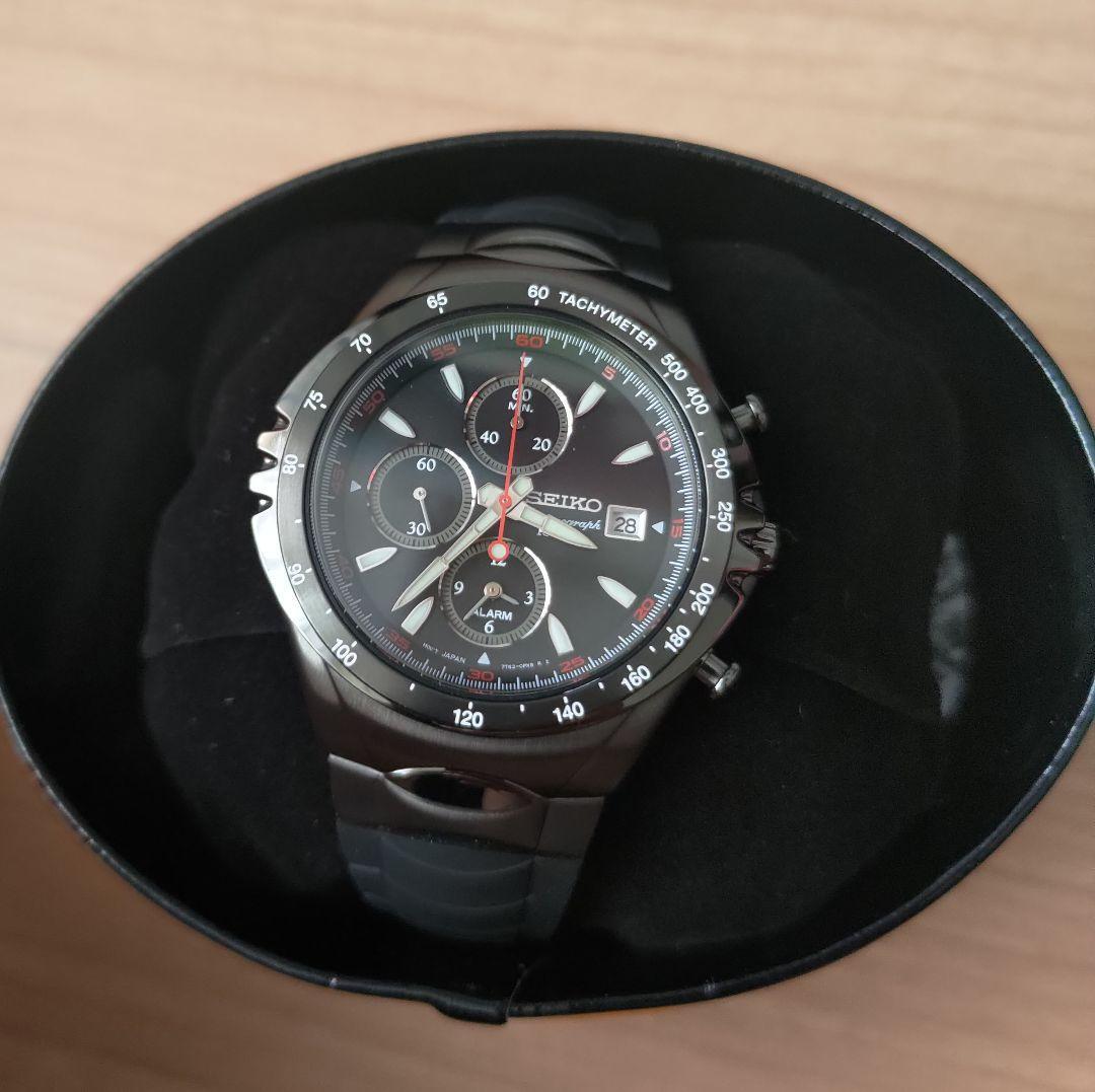 Seiko Chronograph SNAF87PC Giugiaro Limited Edition Date Quartz