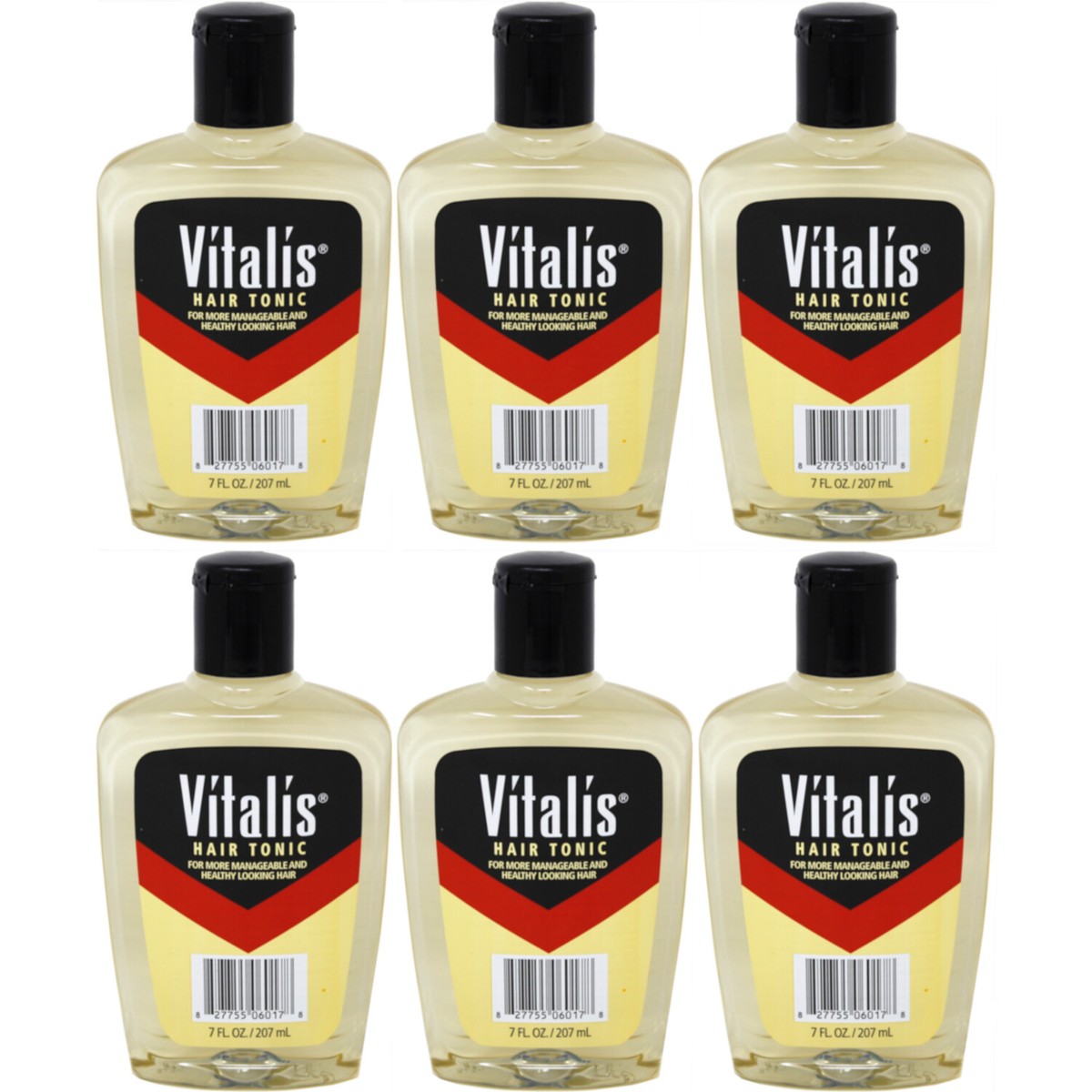 6 Pack Vitalis Hair Tonic for More Manageable and Healthy Looking