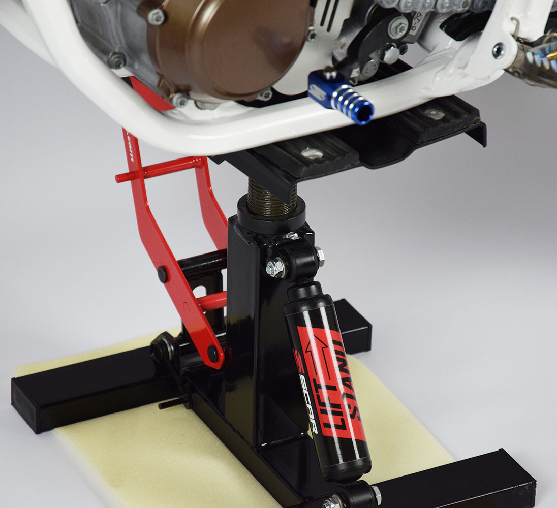 Lève moto ajustable SCAR pour béquille de stand cross trial - 4