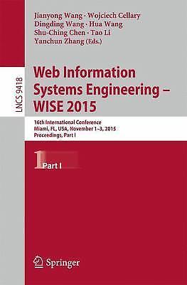Lecture Notes in Computer Science Ser.: Web Information Systems ...
