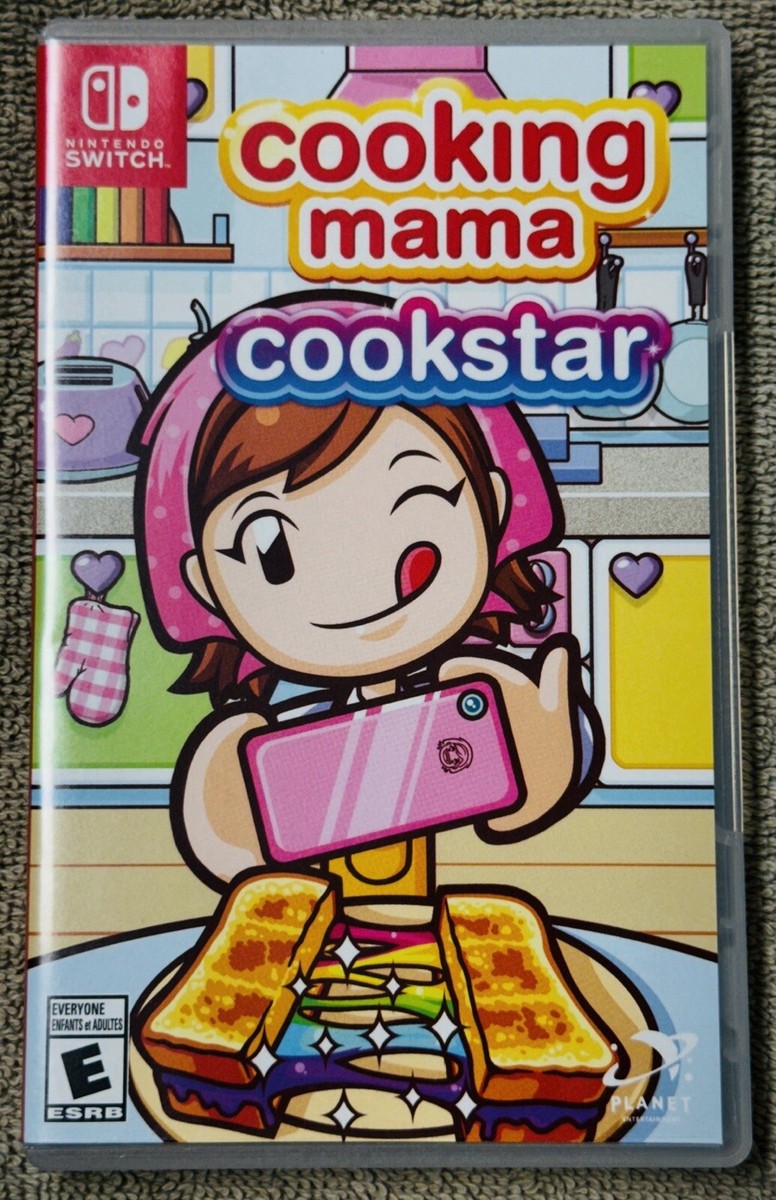 Cooking Mama: Cookstar (Nintendo Switch, 2020) Complete CIB Tested