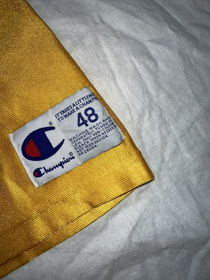 Camiseta NBA RARA VINTAGE CHAMPIONS LA LA LAKERS Shaquille O'Neal tamanho 48 caixa média c - Imagem 3 de 4