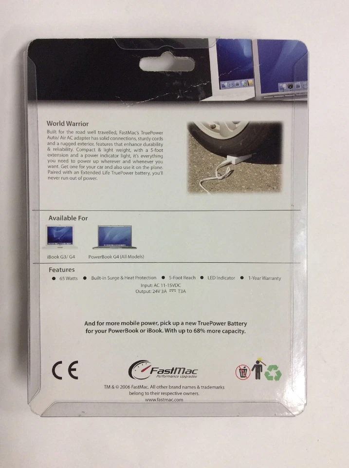 Fastmac TruePower Auto/Air Power Adapter - Image 2 of 2