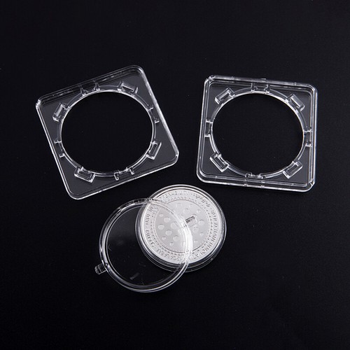 4cm Acrylic Coin Display Case Transparent Box Commemorative Medal Protection ``w - Picture 2 of 14