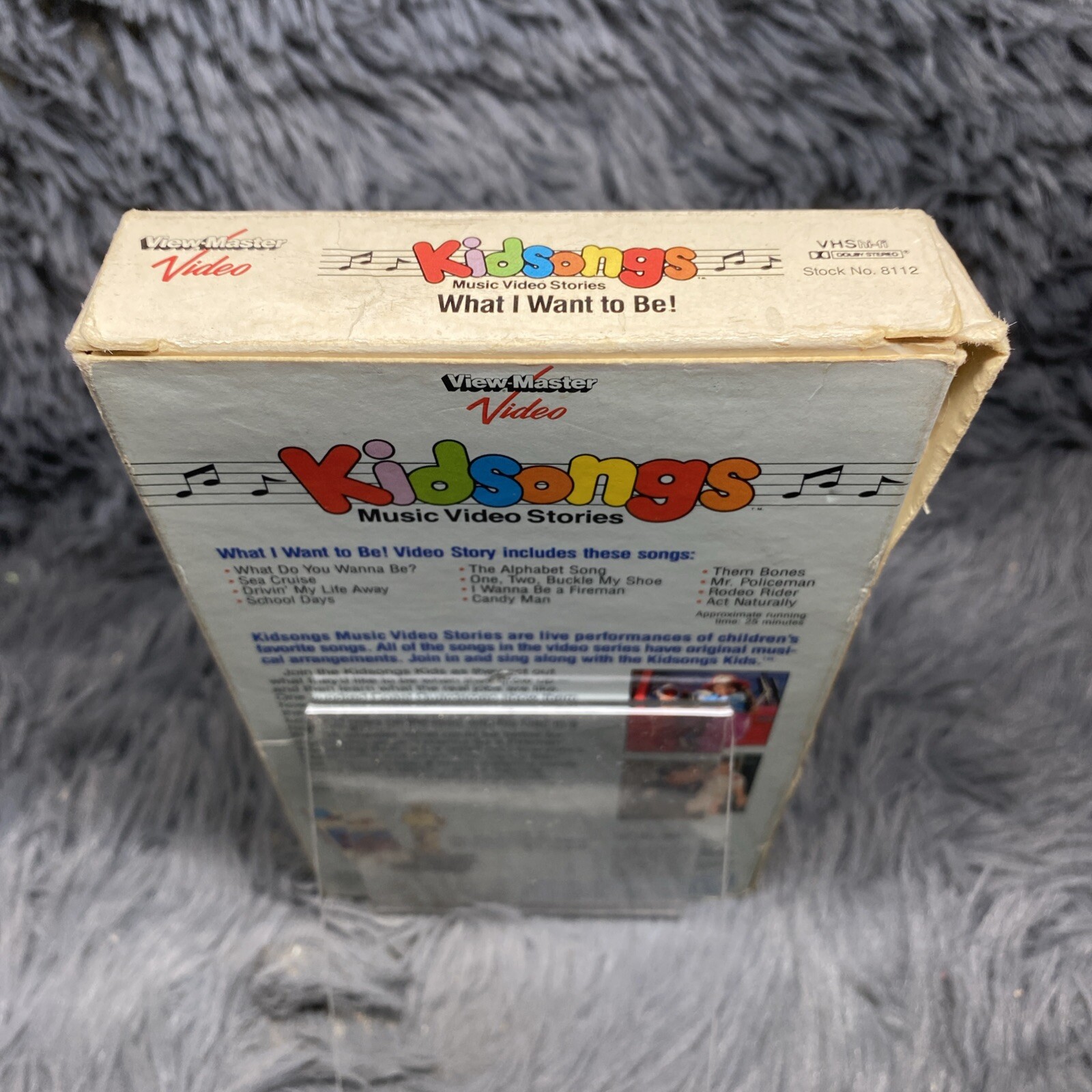 Kidsongs - What I Want to Be! View-Master Video VHS Tape 1987 Kids Children’s
