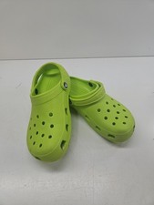 Crocs Lime Green Slip On Womens Size 10 Mens Size 8