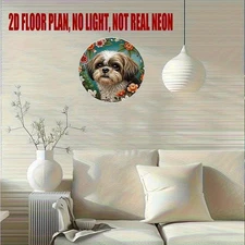 Vintage Logo Round Aluminum Welcome Sign