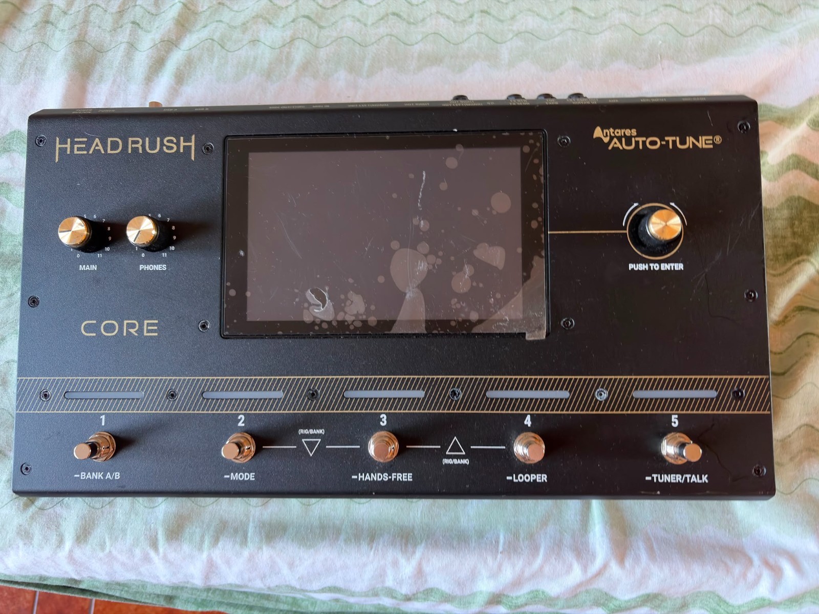 HeadRush Core pedaliera digitale
