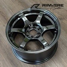 Rays Gram Lights 57dr 15x8 28 4x100 Rbc Black Chrome Set Of 4 Wgie28arb
