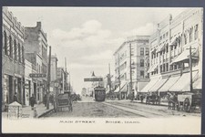 Main Street Boise Idaho - Trolley - Horse & W...