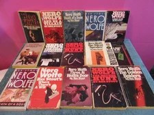 38 Rex Stout Nero Wolfe paperback books murder mystery pulp spiders doxy dude