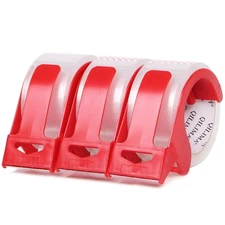 3 Rolls Clear Packing Tape with 3 Dispenser, Total 180 Yard,Heavy Duty Packag...