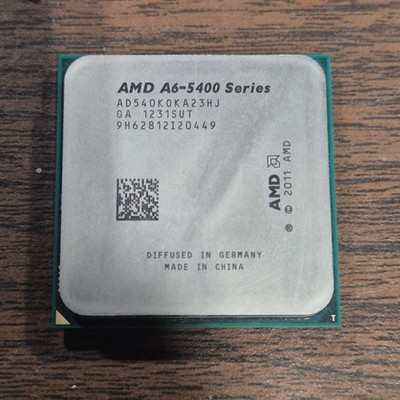 AMD A6-5400 3.6GHz Dual-Core CPU Socket FM2 Desktop Processor Tested