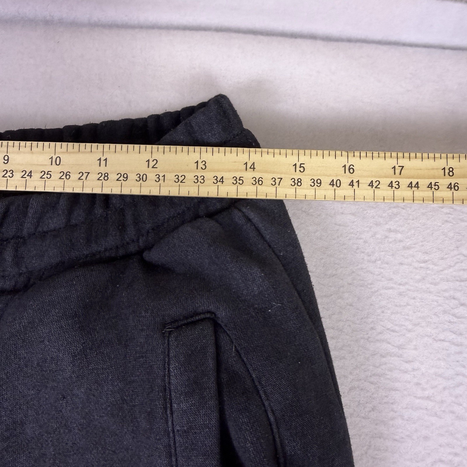 Rockstar Original Men's Stacked Sweatpants Small Mineral Wash Flare Wide Leg image 4