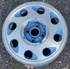 1987-1993 VW CABRIOLET JETTA GOLF SCIROCCO 14"X6 OEM BLUE TEARDROP WHEEL 69661 4