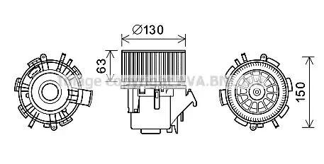 Ava Clever Choice Ventilatore Abitacolo Rt8599 - Immagine 2
