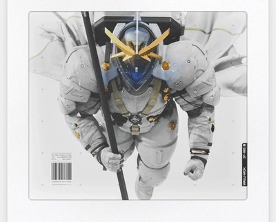 WALLHACK x KOJIMA PRODUCTIONS SP-005 LUDENS-10 Glass Mousepad LIMITED EDITION