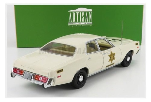 GREENLIGHT 19112 Plymouth Fury Hazzard Police Hazzard County 1977 1/18 - Picture 2 of 2