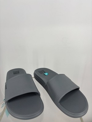 Mens REEF Oasis Waterproof Lightweight & Flexible Beach Slide Sandal Grey Sz 13 Men REEF Oasis Waterproof, Lightweight & Flexible Beach  main image 2