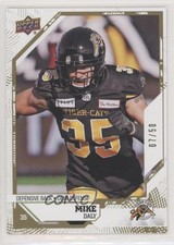 2019 Upper Deck CFL Gold 7/50 Mike Daly #81 3xy