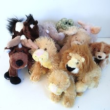 Lot of 10 Ganz Webkinz Plush Stuffed Animals 006 193 127 010 011 002 007 147